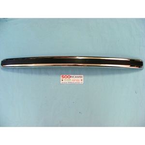 Kit carrosserie Fiat 500 EPOCA en aluminium chromé, pare-chocs avant avec profil en caoutchouc - Product Image 1