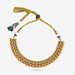 Collier vintage en alliage avec perles - Bijoux de mariage tendance - Product Image 4