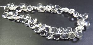 ลูกปัดหัวใจอัญมณีธรรมชาติเรียบคริสตัลขนาด8นิ้ว6-7มม. สำหรับการทำเครื่องประดับ - Product Image 2