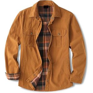 2025 dernière veste lourde pour hommes personnalisée coton Vintage de haute qualité avec broderie décoration avant Logo Placement - Product Image 1