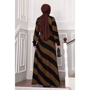 Robe Hijab Confortable Marron - Product Image 4
