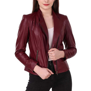 Ventes en gros de vestes en cuir pour femmes de la meilleure qualité en cuir de vache, taille personnalisée, respirantes, service OEM - Product Image 4
