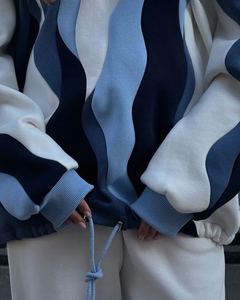 Sudadera con Capucha de Algodón Grueso de Alta Calidad, Estampada, con Cremallera Completa, para Mujer, Moda Urbana, Temporada de Invierno, Hecho en Pakistán - Product Image 5