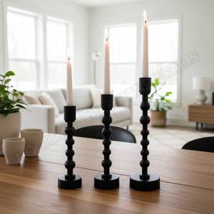 Bougeoir décoratif en métal aluminium multi-taille pour fête, mariage, décoration intérieure, exportateur, fournisseur d'usine - Product Image 6