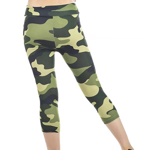 Women's High Waist <b>Capri</b> <b>Leggings</b> Fitness Yoga Wear Latest Fashion Comfortable Casual Style Breathable Women's <b>Leggings</b> - Product Image 2