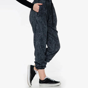 Pantalons de survêtement pour femmes en gros, légers, à séchage rapide, 100% coton, confortables, streetwear, pantalons de survêtement lavés - Product Image 4