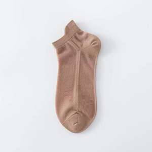 Vente en gros de maille de coton solide et respirant pour hommes, cheville décontractée, évacuation de l'humidité antibactérienne pour un usage quotidien fabriqué à l'usine du Vietnam - Product Image 6