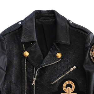 Chaquetas de cuero bordadas personalizadas para hombre de buena calidad chaqueta de cuero de invierno para hombre a la venta chaquetas de moda cómodas - Product Image 5