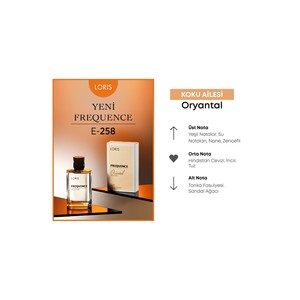 Men's E-258 Frequence 50 ML <b>Perfume</b> Modern Design Style - Product Image 1