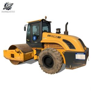 Compacteur vibrant à tambour unique Shantui SR22MA d'occasion, poids de travail 22 tonnes, compacteur de construction de moyenne taille d'origine Chine - Product Image 1