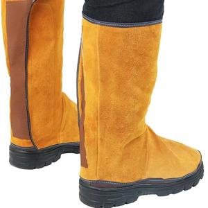 Casquette de châle de soudage électrique en peau de vache Tablier à manches en peau de vache - Product Image 2