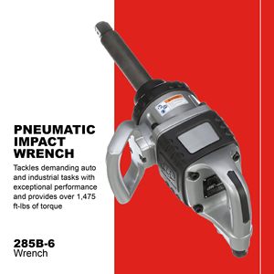 Llave de Impacto Neumática Inalámbrica de 1 Pulgada con Yunque Extendido de 6 Pulgadas y 2 Mangos - Product Image 6