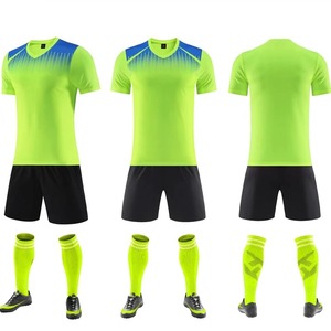 ชุดกีฬาแขนสั้นสำหรับเด็กชุดฝึกวิ่งชุดเล่นฟุตบอลสำหรับเด็กผู้ใหญ่ใหม่ - Product Image 3