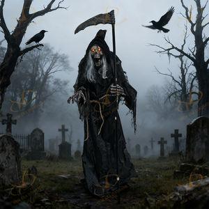 Usine directe personnalisé réaliste fantôme Zombie Animatronic accessoires d'horreur nouveauté Halloween maison hantée vente chaude - Product Image 4