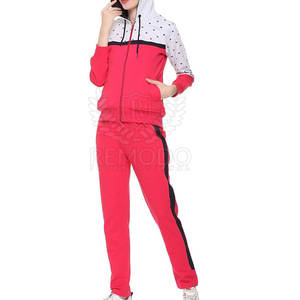 Chándal térmico para mujer Conjunto de invierno cálido con capucha y pantalones para clima frío Chándal de mujer - Product Image 5