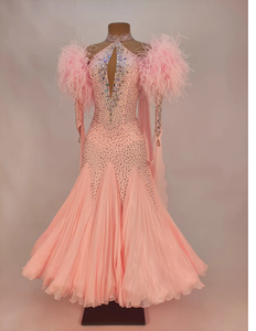 ชุดแต่งงานทรงบอลหรูหราแบบชาวยุโรปชุดเดรสผ้าโปร่งทันสมัยผ้าลูกไม้คอลเลกชั่นสำหรับเจ้าสาวแบบใหม่ประดับด้วยลูกปัดดอกไม้คริสตัล - Product Image 5