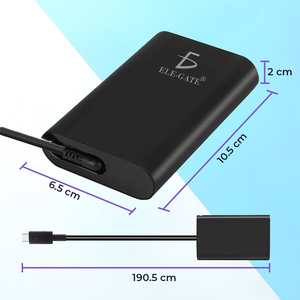 Cargador de Laptop Tipo-C de Aleación de Aluminio de 65W 20V 3.25A Compatible con Dell Precision para EU/US/UK PD para Auriculares Industriales - Product Image 4