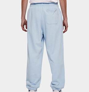 Por encargo 100% algodón francés Terry ligero gimnasio desgaste relajado ajuste Color sólido Casual desgaste Slim Fit pantalones de chándal para los hombres - Product Image 2