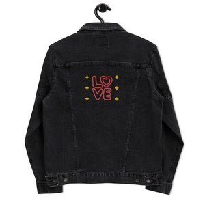Mens Ripped <b>Black</b> Denim <b>Jacket</b> Distressed Outerwear for Casual Fashion - Product Image 2