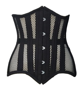 Corsés de malla con doble varillaje de acero bajo el busto, los más vendidos, fajas moldeadoras para mujer de talla grande - Product Image 1