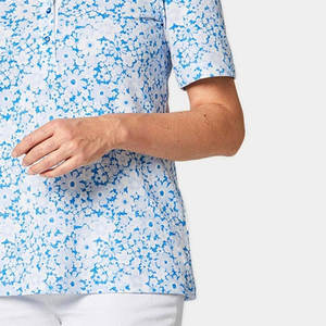 Polos de sublimación para mujer a la venta en línea 2025 nueva moda de manga corta para mujer Polo sublimado - Product Image 4