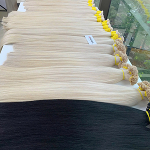 Extensiones de cabello a granel más vendidas cabello virgen vietnamita Double Drown 100 gramos Todos los colores 18 pulgadas - Product Image 1