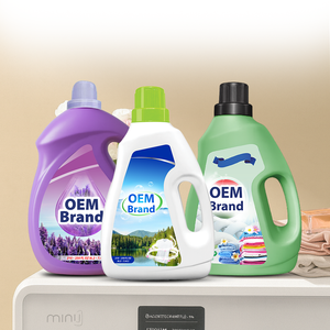 Détergent liquide pour bébé bleu OEM |   Ingrédients hypoallergéniques et sûrs |   Bouteille de 3 kg à étiquette privée |   Solution de lavage douce pour les enfants - Product Image 1