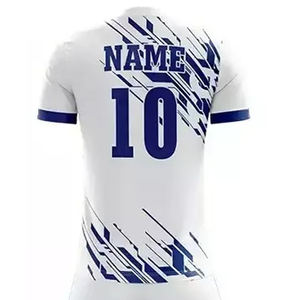 Ropa Deportiva, Conjunto de Uniforme de Fútbol para Entrenamiento, Transpirable, 100% Poliéster, Precio al por Mayor, Conjunto de Camiseta y Pantalones Cortos de Fútbol para Equipo - Product Image 6