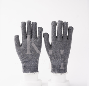 Cómodos guantes de algodón tejidos de uso diario para manejo industrial ligero Guantes de trabajo seguros para uso en almacén - Product Image 1