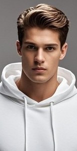 Sweat-shirts à capuche pour hommes, décontractés, hiver, 100% coton, logo personnalisé, haute qualité, vêtements pour adultes - Product Image 2