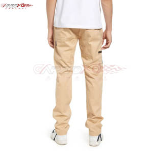 Pantalon cargo léger pour hommes avec tissu respirant et poches zippées pour l'été, pantalon cargo pour hommes - Product Image 2