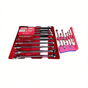 Juego de Herramientas de Espuma Bicolor Usag, Surtido de 17 Piezas, Fuente de Alimentación Manual, Embalaje en Estuche Rígido Duradero - Product Image 2