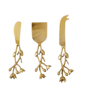 Mango de resina Herramienta para queso Acero inoxidable Hecho a mano Cuchillos decorativos para queso Fiesta Restaurante Cubiertos - Product Image 3