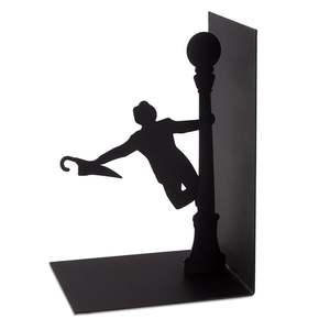 Top & Best Serre-livres en métal pour étagères Serre-livres en tôle de fer et en métal d'acacia faits à la main avec porte-livres pour livres lourds fantaisie - Product Image 3