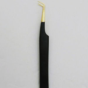 100% Acero inoxidable alta calidad nuevo estilo aplicador de pestañas pinzas de plástico Multicolor HERRAMIENTA DE BELLEZA DE Pakistán - Product Image 6