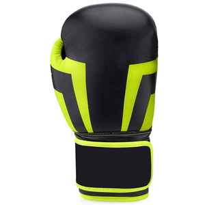 Gants de boxe en cuir véritable avec logo personnalisé Pro ODM et OEM Concevez votre propre style pour l'entraînement rasheed mfg co - Product Image 2