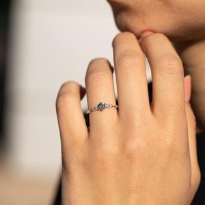 แหวนพลอยอเล็กซานดร้าเงินแท้925เครื่องประดับทำมือแหวนสไตล์โบฮีเมียนเงินสำหรับผู้หญิงของขวัญแต่งงานสำหรับภรรยา - Product Image 6