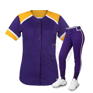 Uniformes de Softbol para Mujer Más Vendidos, Transpirables, con Logotipo Personalizado, Ropa de Equipo de Alta Calidad - Product Image 2