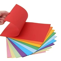 Cartulina de Colores Vibrantes, 100g, Gruesa, Resistente, Superficie Lisa, para Cortar, Doblar, Manualidades, Tarjetas de Felicitación, Proyectos Escolares, Múltiples Usos
