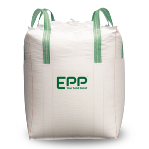 Bolsa Jumbo con deflector tejido de polipropileno 100% de la mejor calidad al precio, bolsa contenedora superior de lona resistente, bolsa de plástico tejida - Product Image 4