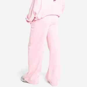 กางเกงขายาวทรงกว้างสำหรับผู้หญิง ฤดูหนาว ผ้าโพลีเอสเตอร์/คอตตอน ขนฟลีซ ระบายอากาศดี ราคาส่ง สมเหตุสมผล รับสกรีนโลโก้ตามแบบ บริการ OEM - Product Image 6