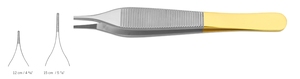 Pinzas y Forceps Quirúrgicos Adson de Alta Calidad, 12 cm, Clase I, TC-Tissue, 4.75, con 2 Años de Garantía - Product Image 2
