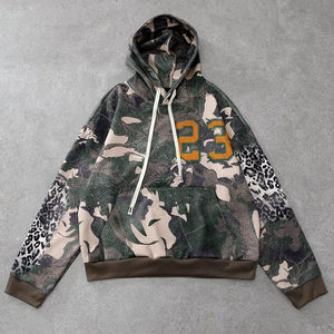 Pull court à capuche léger en coton mélangé à manches longues sweat-shirt élégant tenue décontractée pour la gym, le yoga ou les vêtements de voyage - Product Image 1