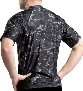 2026 Men's 100% Polyester Camouflage T-Shirt 180g Lightweight Short Sleeve Raglan <b>Camo</b> Tee Shirt for Men Casual Outdoor <b>Tops</b> - Product Image 4