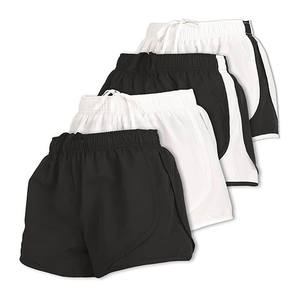 Pantalones cortos de verano Vintage de algodón 100% para mujer, pantalones cortos informales holgados para trabajo y Fitness, método de tejido de lona no tejida - Product Image 2