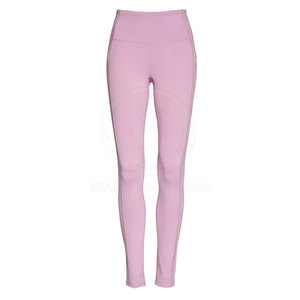 Leggings de yoga confortables pour femmes, fabriqués en usine, nouvelle collection, respirants, unis, taille haute, longueur genou, grandes tailles - Product Image 1