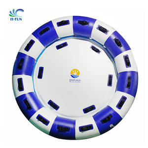 0.9 مللي متر PVC القماش المشمع نفخ طوف مستديرة 6 مقاعد تجمع قارب وايت ووتر الشريحة المياه أنابيب - Product Image 4