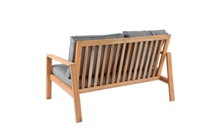 Ensemble de vie extérieur moderne et durable, coussins résistants aux intempéries et cadre robuste pour jardin ou patio, meubles de restaurant - Product Image 2