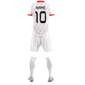 Equipo deportivo de manga corta, uniforme de fútbol para jóvenes, uniforme de fútbol de excelente calidad para hombres - Product Image 2