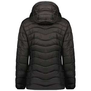 Veste matelassée à capuche imperméable respirante en tissu confortable pour femmes grande taille pour la randonnée, la course à pied, les vêtements décontractés de plein air - Product Image 2